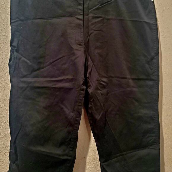Avenue black capris cropped pants stretch plus size 16 office, work, party, New - Picture 5 of 14